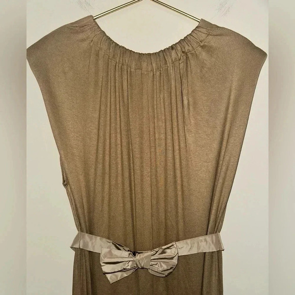 Something Navy Nikki Tan Jumpsuit - Size S - NWT - Picture 3 of 6